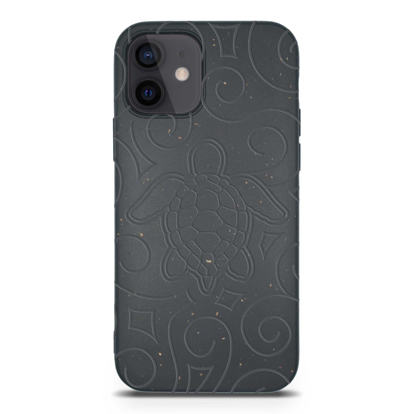 Ocean Turtle - Biodegradable phone case - Ocean Blue and Black